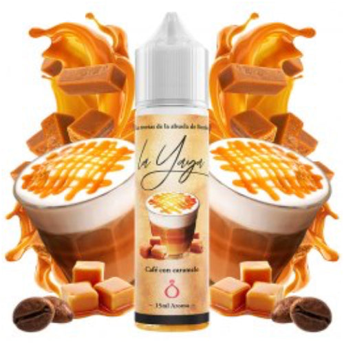 Café con caramelo 15ml Longfill Bombo