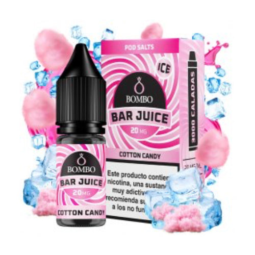 Cotton Candy Ice 10ml Bar Juice Bombo