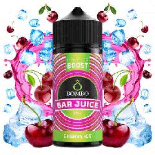 Cherry Ice 10ml Hyper Boost Longfill Bombo Bar Juice