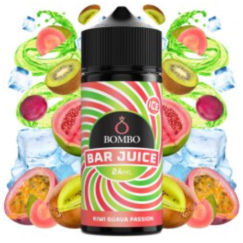 Kiwi Guava Passion Ice 24ml Longfill Bombo Bar Juice