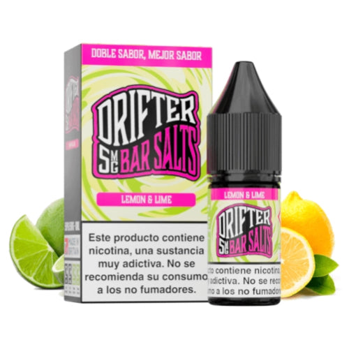 Lemon Lime 10ml Sales de nicotina Drifter Bar