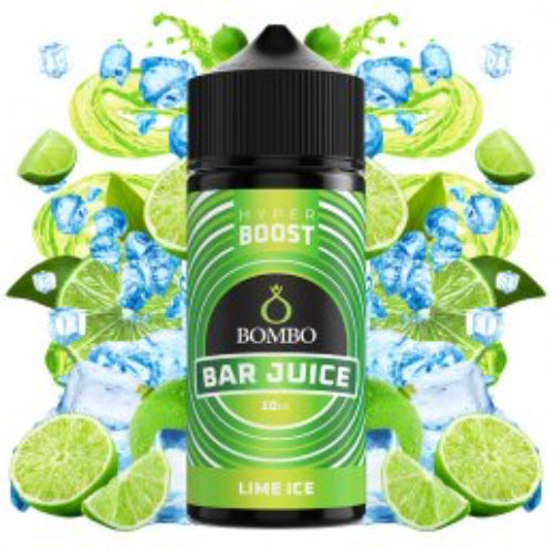 Lime Ice 10ml Hyper Boost Longfill Bombo Bar Juice