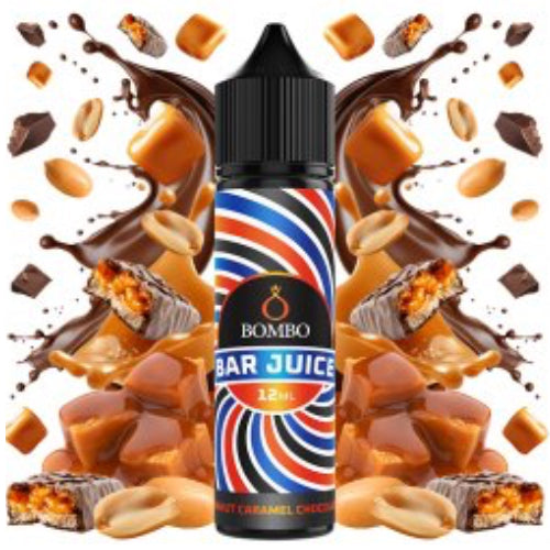Peanut Chocolate Caramel 12ml Longfill Bombo Bar Juice