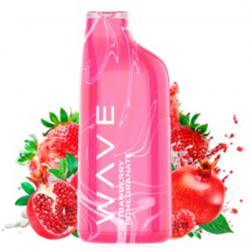 Pod desechable Strawberry Pomegranate Wave 800 Bud Vape