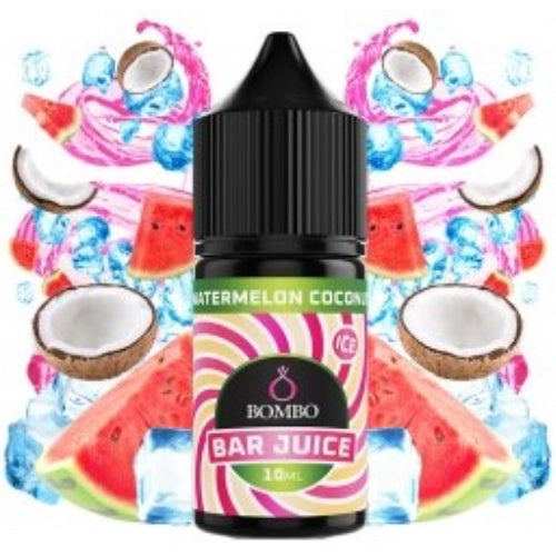 Watermelon Coconut Ice 10ml Longfill Bombo Bar Juice