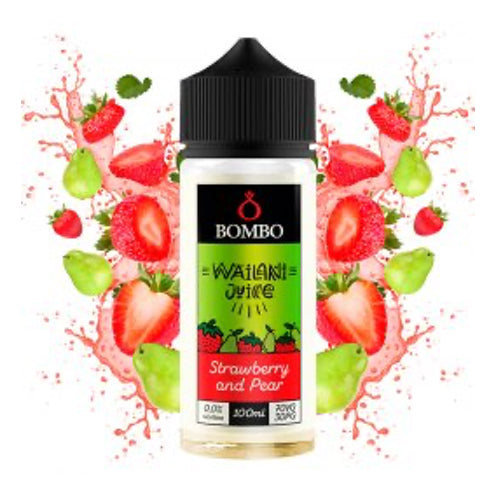 Bombo sabor Strawberry and Pear 100ml